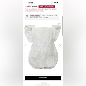 Romper 3y Bardotjunior